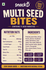 Multi Seed Bites - 11 Seeds, Zero Sugar Added